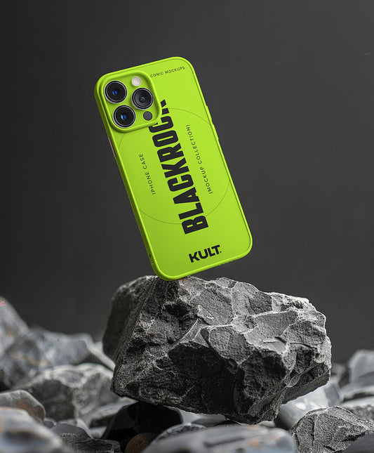 Black Rock Iphone Case