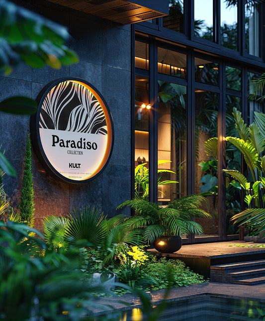 Paradiso Circular Sign 03