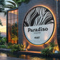 Paradiso Circular Sign 05