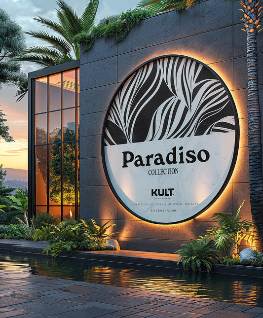 Paradiso Circular Sign 05