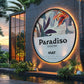 Paradiso Circular Sign 05