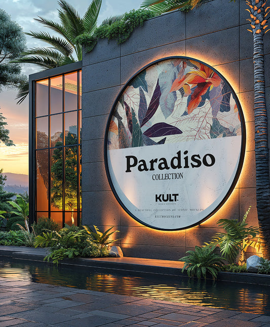 Paradiso Circular Sign 05